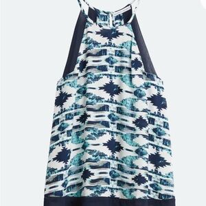 Halter sleeveless top